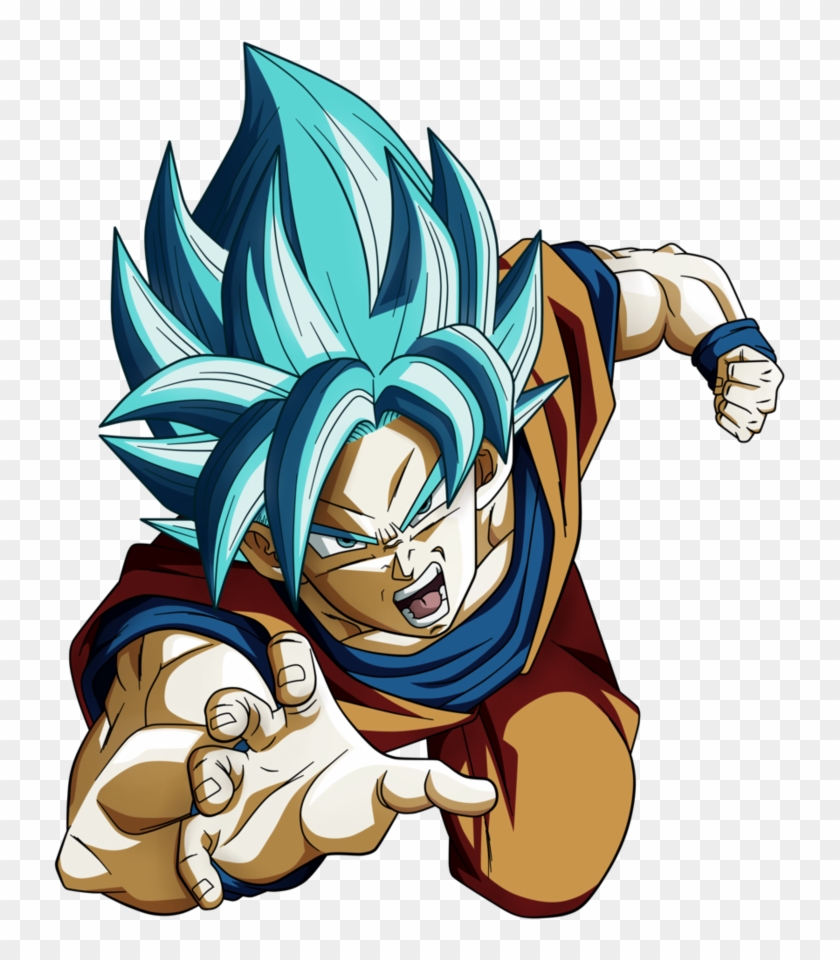 28 Apr - Goku Super Saiyan Blue Png Clipart #1399093