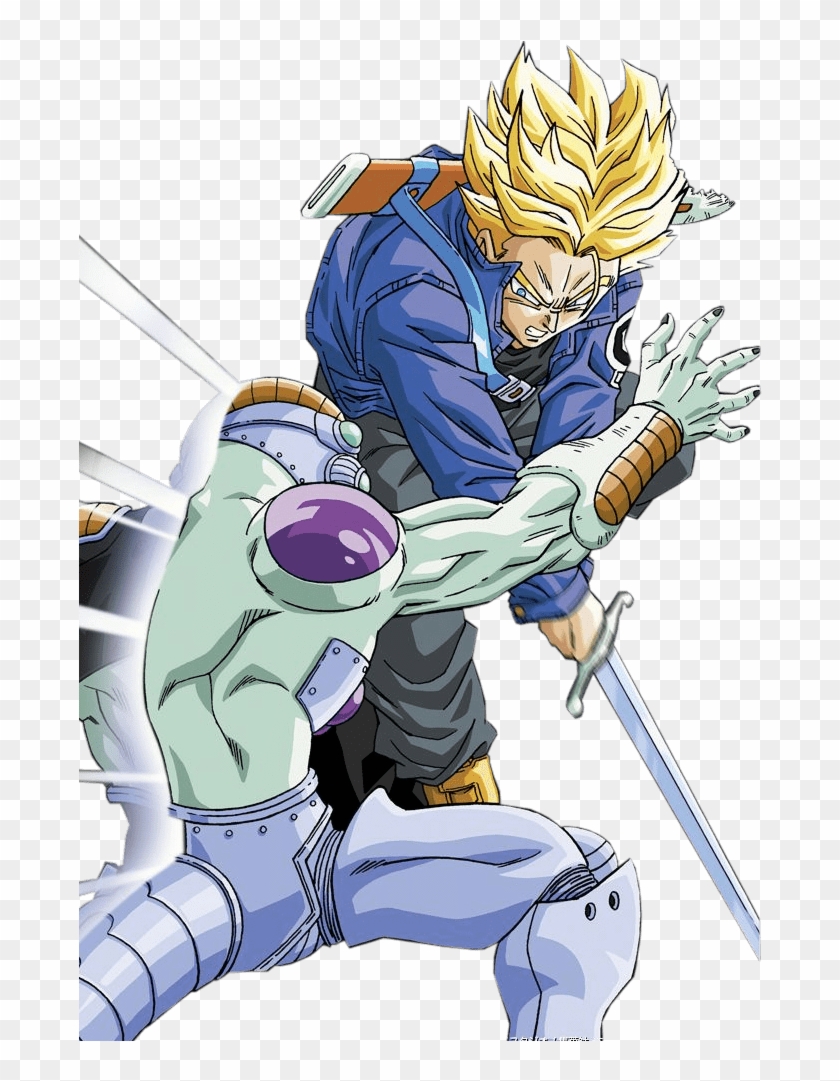 Future Trunks Là Ai - Trunks Cuts Frieza Hd Clipart #1399395