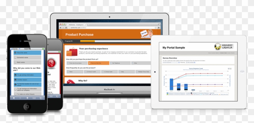 Cloud Based Web Surveys For Any Purpose - Web Survey Clipart #1399510