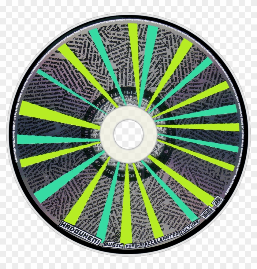 Hadouken Music For An Accelerated Culture Cd Disc Image - Circle Clipart