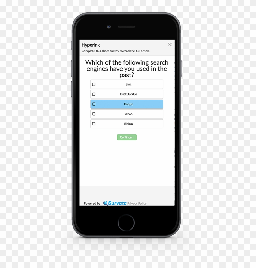 Mobile Survey - Signia My Hearing App Clipart