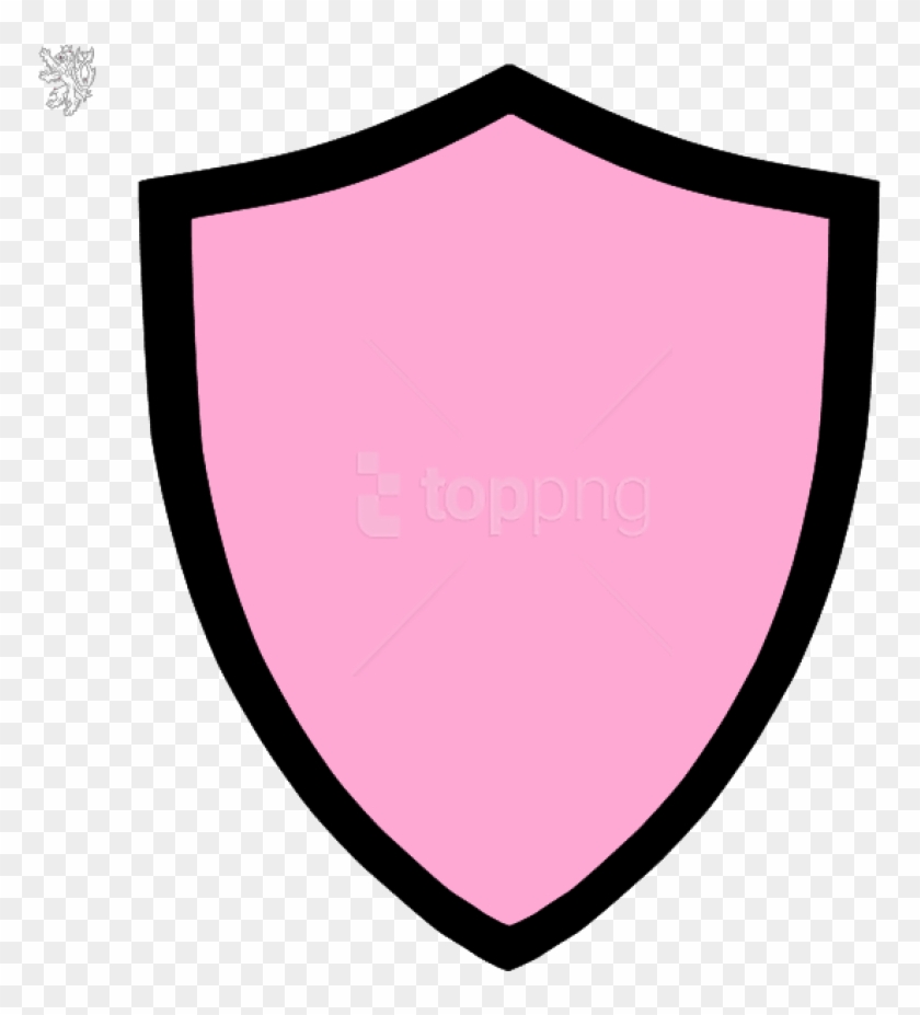 Free Png Black Shield Png Png Image With Transparent - Shield Black Pink Clipart