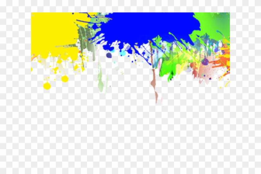 Painting Clipart Paint Splat - Png Transparent Paint Splatters Png