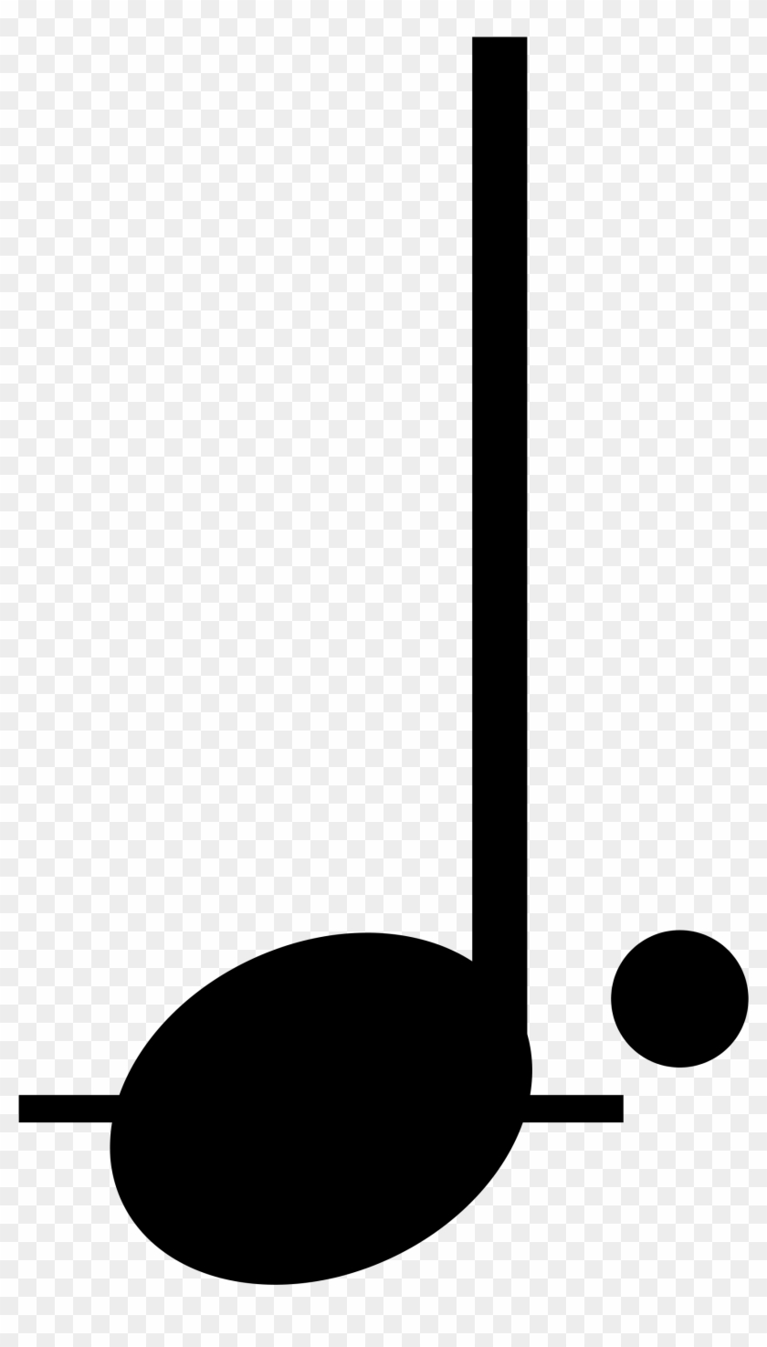Open - Quarter Note Do Clipart