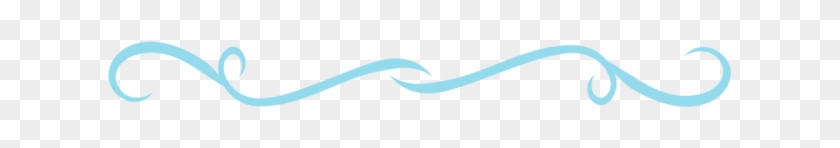 Picture Royalty Free Download Line Divider Clipart - Light Blue Page Divider - Png Download