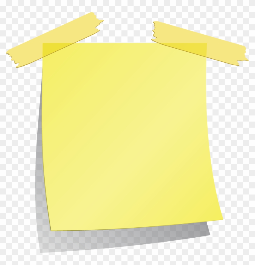 Best Free Sticky Notes Png - Sticky Note Png Clipart #140462