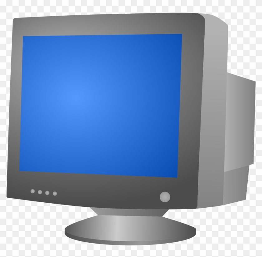 Cathode Ray Tube Computer Monitors Display Device Electronic - Computer Monitor Clipart