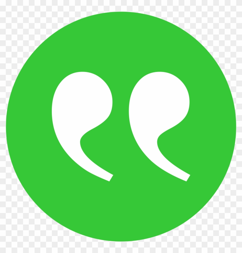 Clipart Quote Marks - Evernote Circle Icon - Png Download