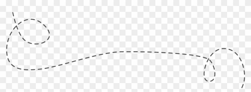 Black Rope Divider - Monochrome Clipart #140848