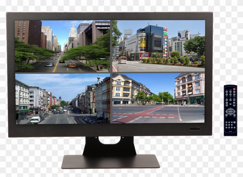 24 Inch Cctv Led Monitor Watermark Image - Màn Hình Camera Quan Sát Clipart #140869