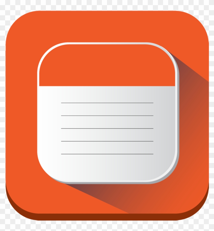 Icon Note Png - Notes App Icon Png Clipart
