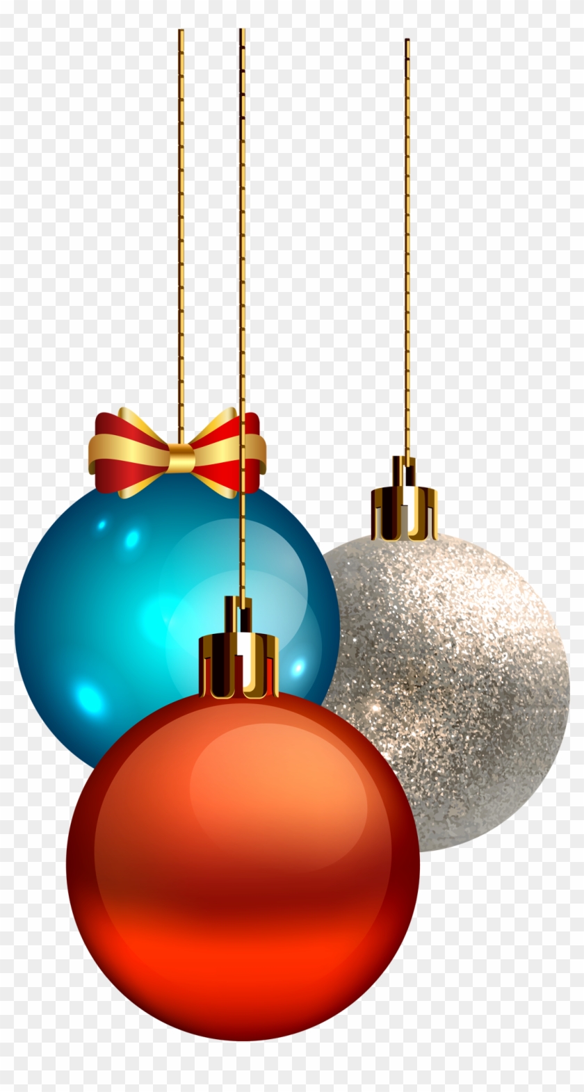 Snowman And Ball Png - Christmas Balls Transparent Background Clipart