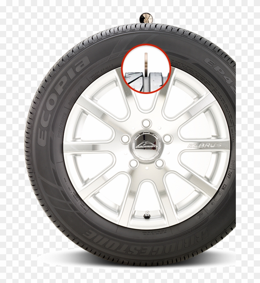 How To Tell If You Need New Tires - Draw The Penny Test For A Tire Clipart #141054