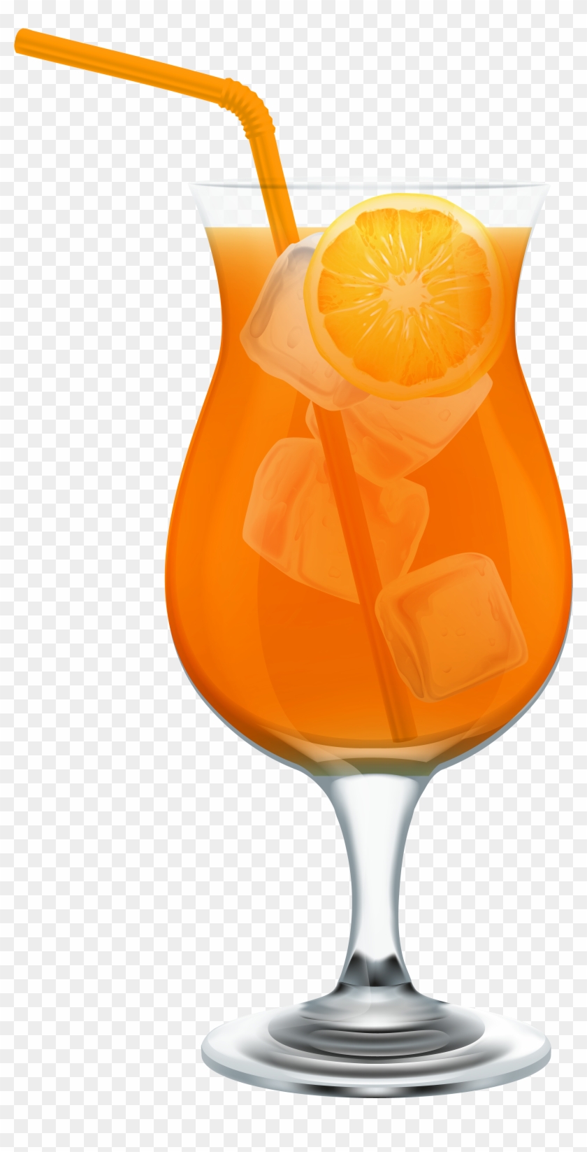 Orange Juice Cocktail Png Clip Art Image - Red Lagoon Cocktail Transparent Png #141056