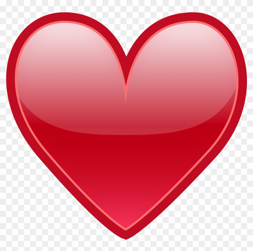 Hearts Clipart Heartbeat - Emoji Love Png Transparent Png