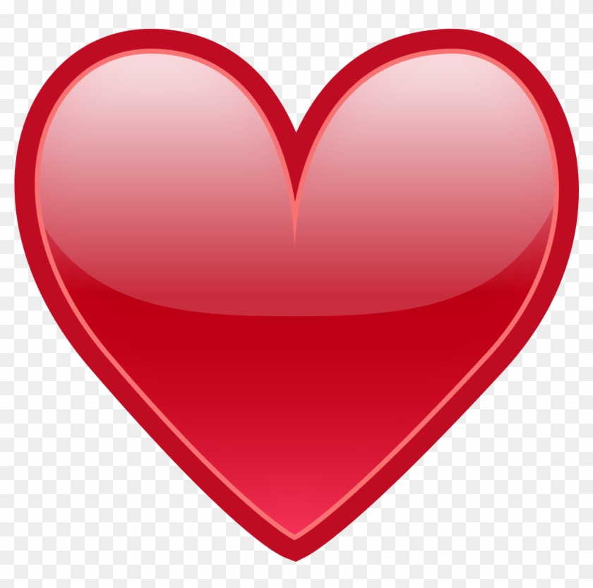 Hearts Clipart Heartbeat - Emoji Love Png Transparent Png #141078