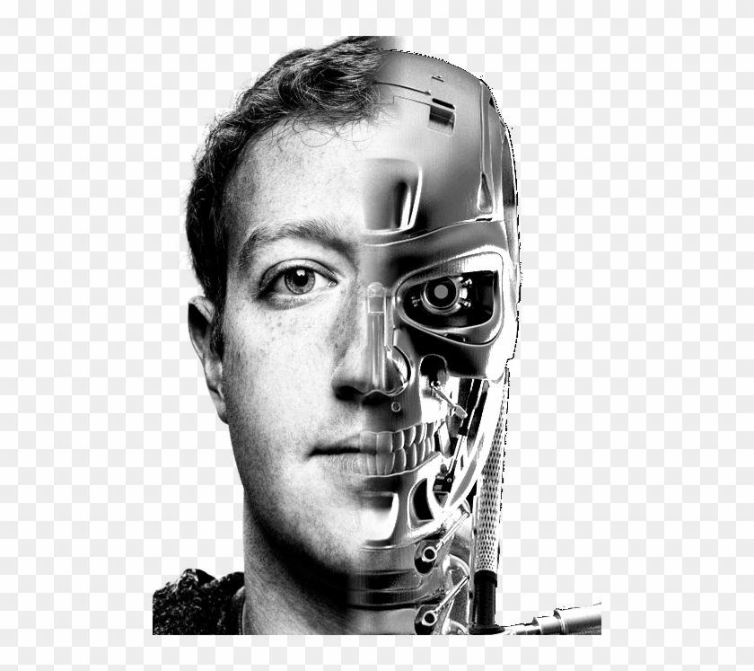Mark Zuckerberg Face Black And White Monochrome Photography - You Dont Get 500 Million Friends Without Making A Few Clipart