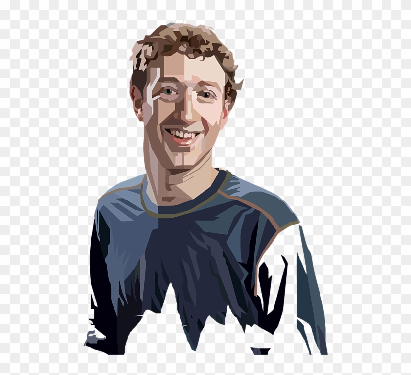 Bleed Area May Not Be Visible - Mark Zuckerberg Clipart #141274