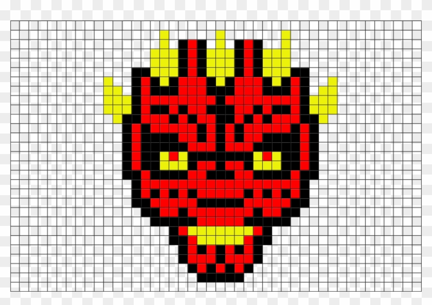 Darth Maul Hama Patterns Clipart