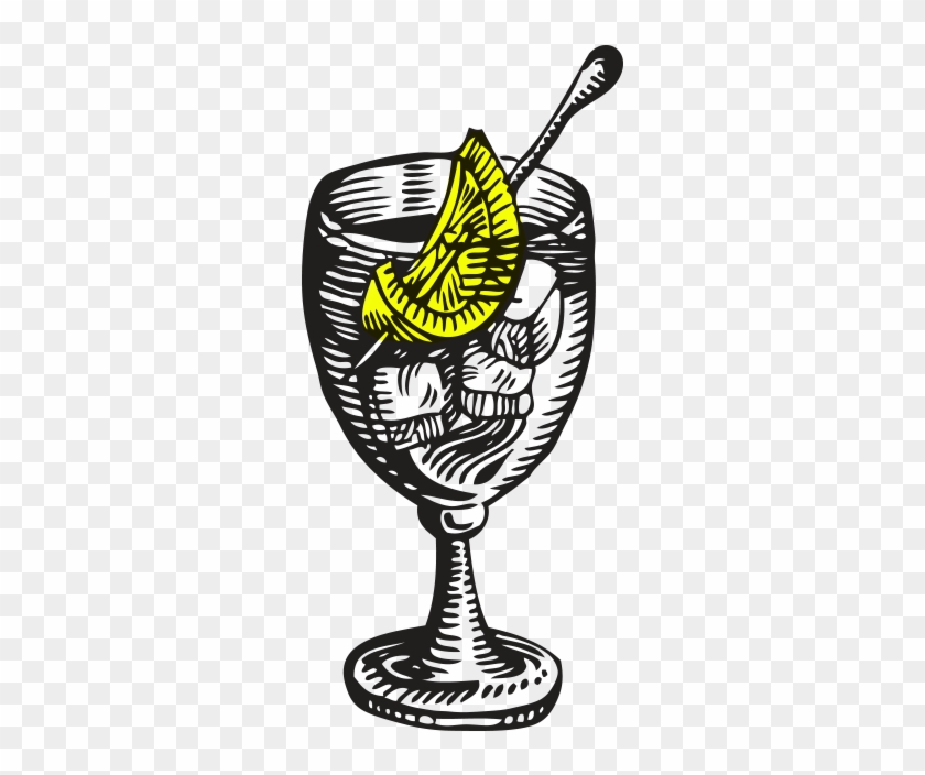 Mayfield Gin The Mayfield Martini Cocktail - Gin Tonic Gin Illustration Transparent Clipart #141573