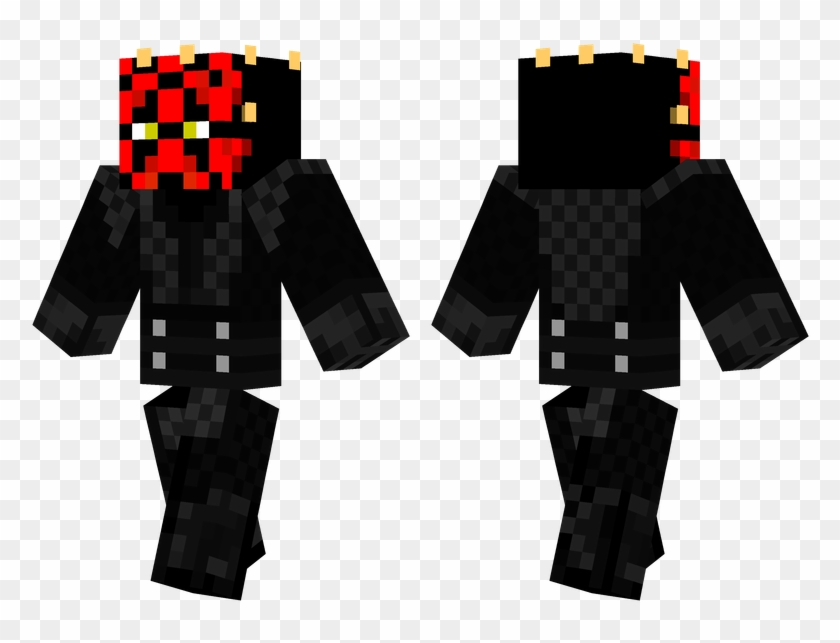 Darth Maul - Green And Black Minecraft Skins Clipart