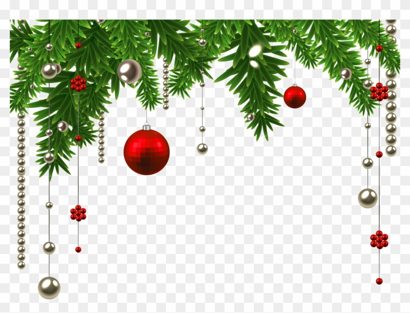 Christmas Decorations Clipart Png Transparent Png #141730