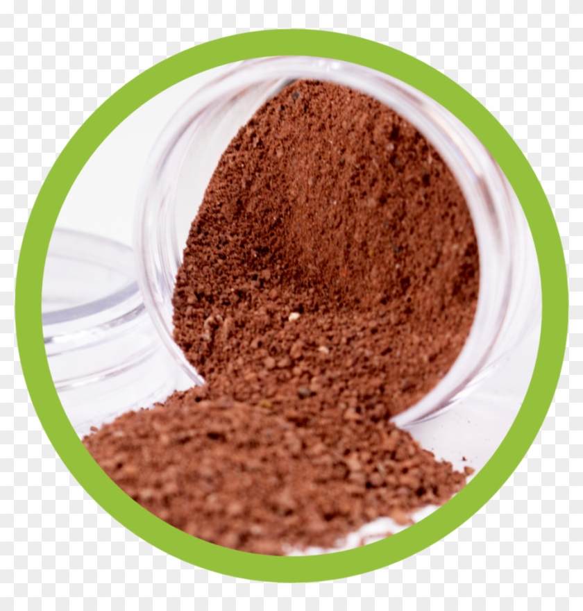 Soil Sample With Green Border - Seed Clipart