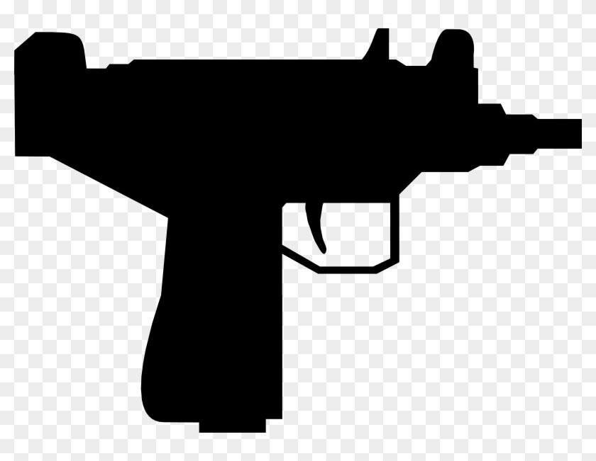 Medium Image - Gun Silhouette Clipart #141775