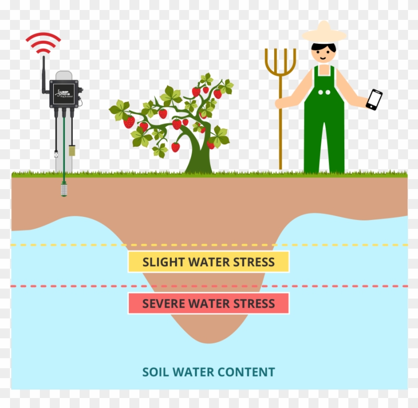 Waspmote Plug & Sense Smart Agriculture Schema - Smart Farmer Icon Png Clipart #141818