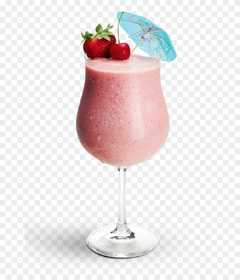 Strawberry Frappachata - Strawberry Kiss Cocktail Png Clipart #141843