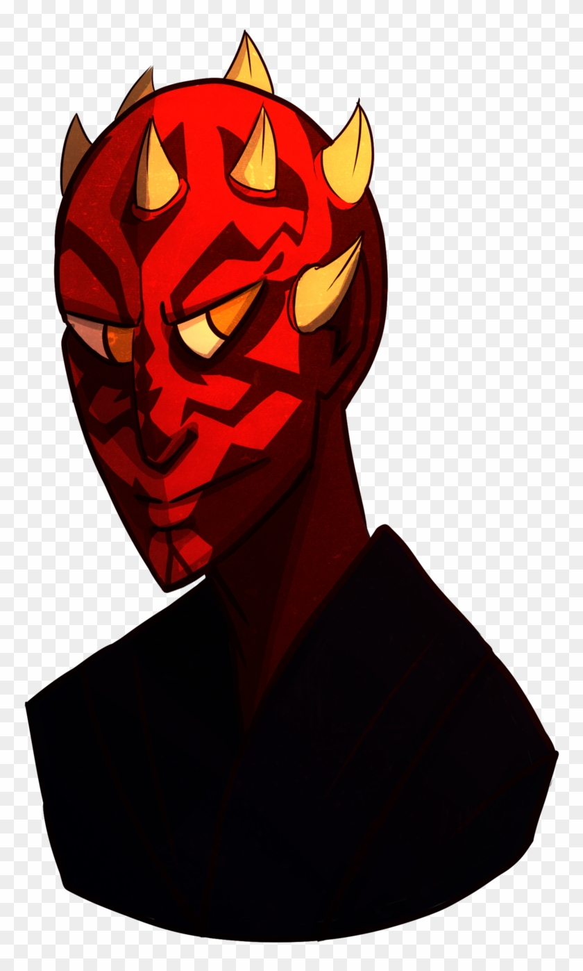 Started Darth Maul On May The Fourth, Finished On May - Illustration Clipart