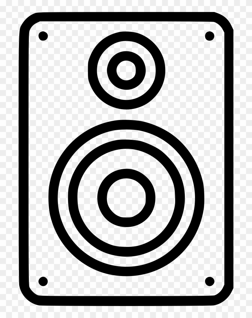 Png File Svg - Audio Speaker Drawing Clipart