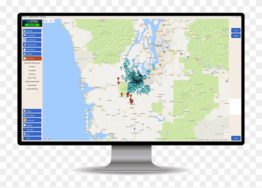 Mass Scheduling Monitor - Computer Monitor Clipart