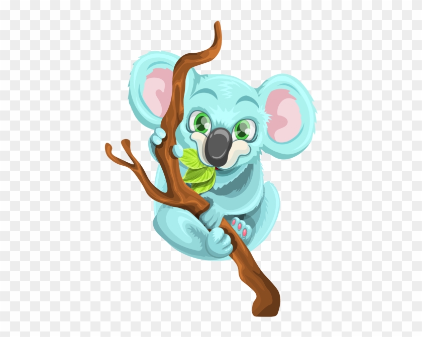 Koala Vector Png Transparent Image - Cartoon Clipart