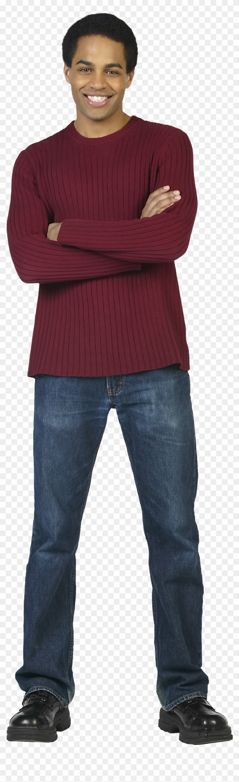 Guy Standing Png - Black Man Standing Png Clipart