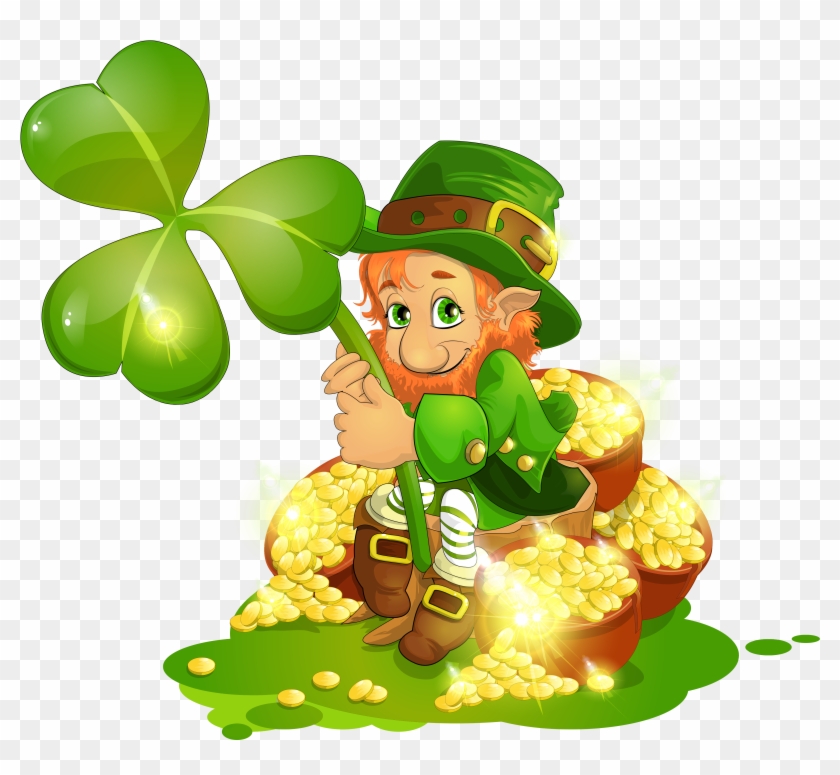 Free Png Download Saint Patrick's Day Leprechaun With - San Patrick Day 2018 Clipart #142213