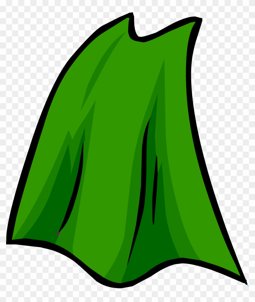 Green Cape Png - Green Cape Clip Art Transparent Png