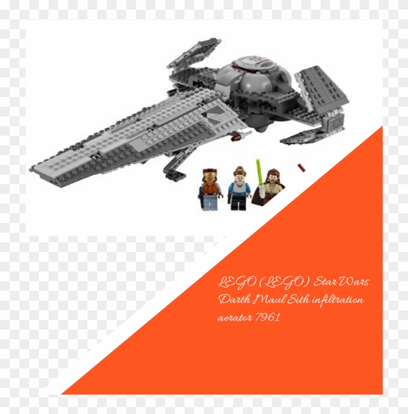 Lego Star Wars Darth Maul Sith Infiltration Aerator - Lego Star Wars Sith Infiltrator Clipart