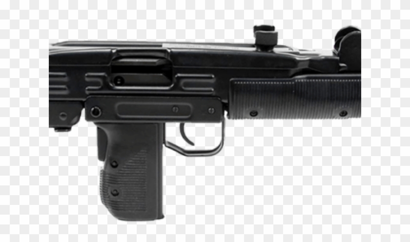 Gun Clipart Uzi - Firearm - Png Download