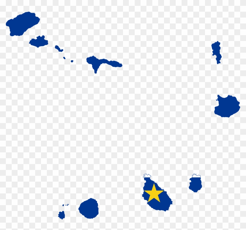 Open - Map Cape Verde Vector Clipart