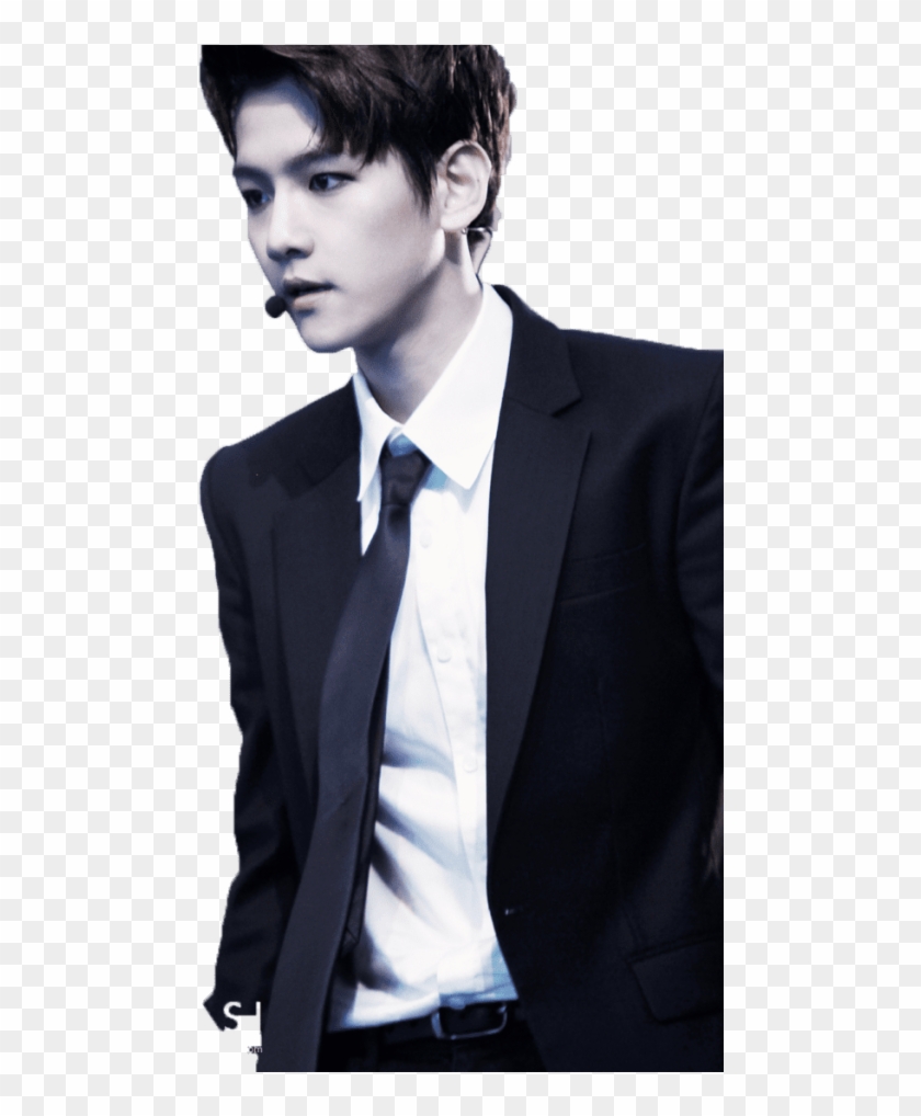 Free Png Download Exo Baekhyun Black Suit Png Images - Exo Baekhyun Png 2015 Clipart #142874