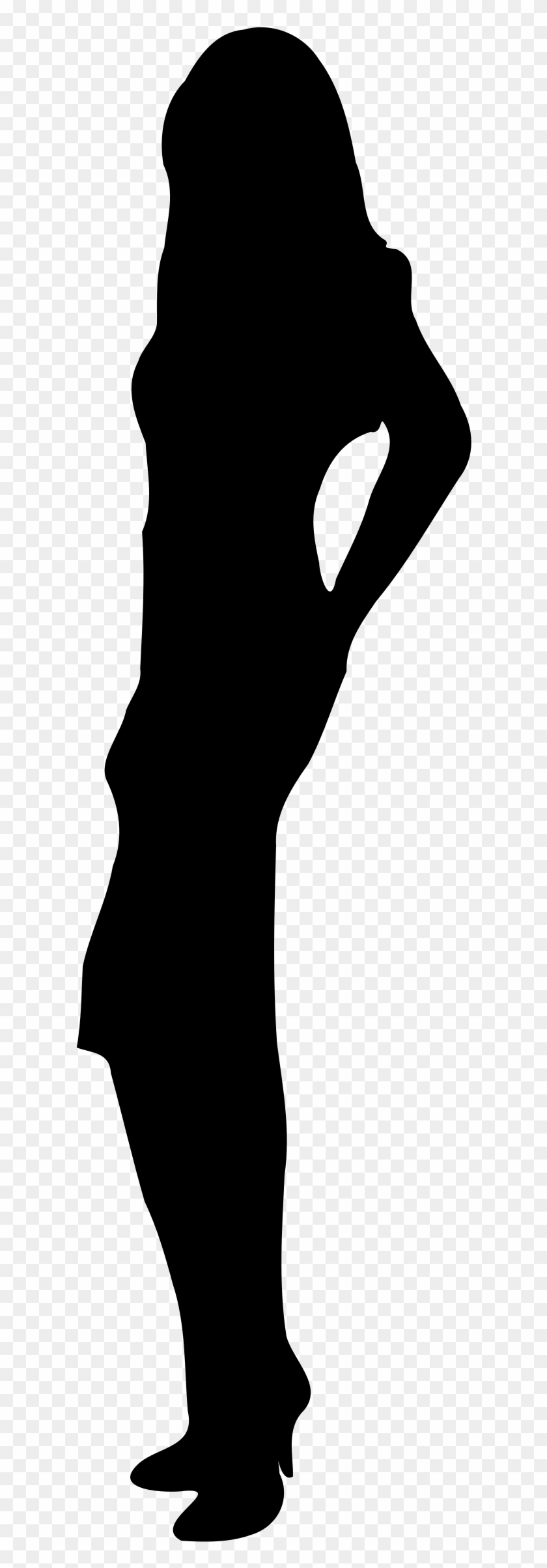 Woman Silhouette 01 Icons Png - Woman Silhouette Full Body Clipart #143094