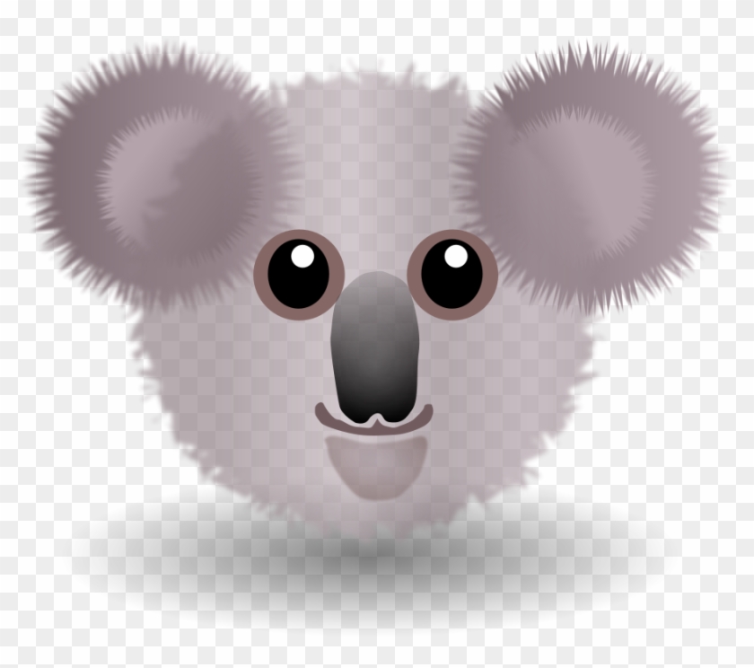 Koala Face Cartoon Png Clipart #143124