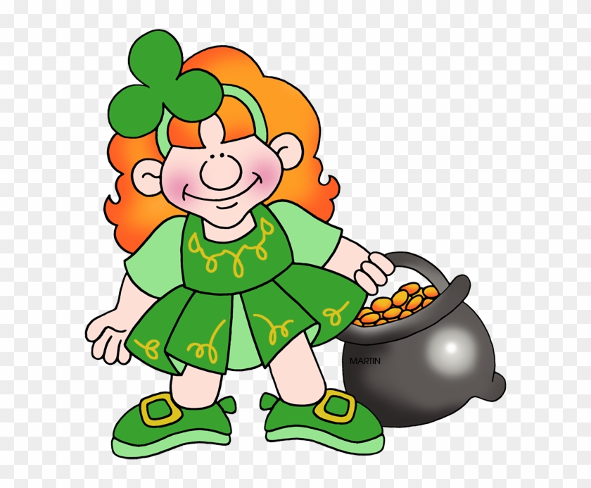 Gold 'n Girl - Girls St Patricks Day Clip Art - Png Download