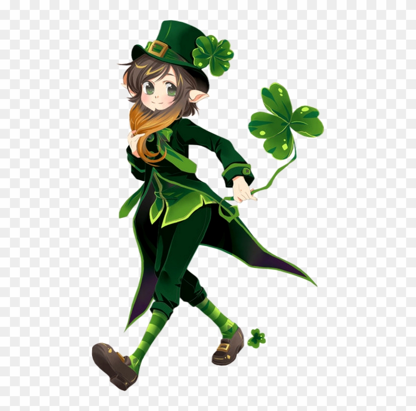 Dessin St Patrick Manga Clipart