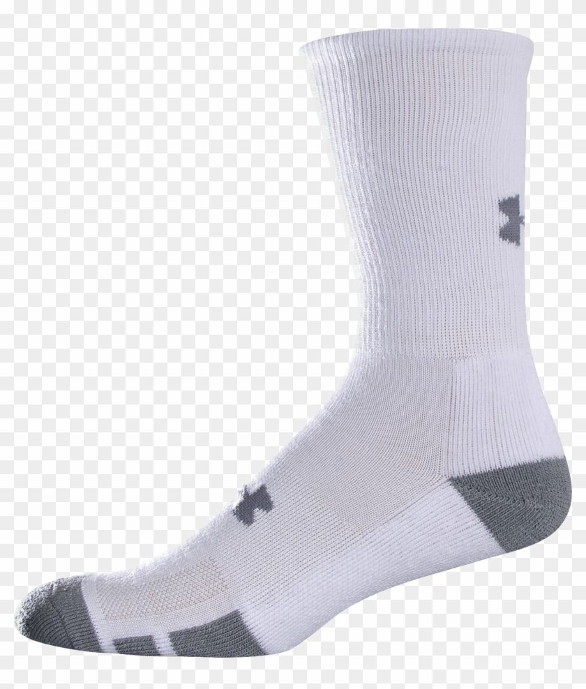Socks Png Free Download - White Under Armour Crew Socks Clipart