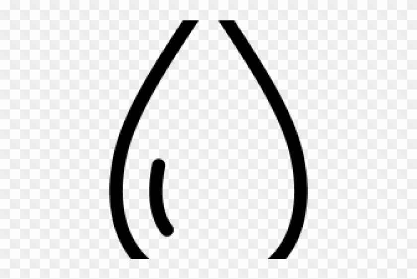 Rain Drop Outline Clipart