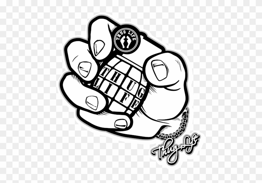 Thug Life - Thug Life Logo Clipart