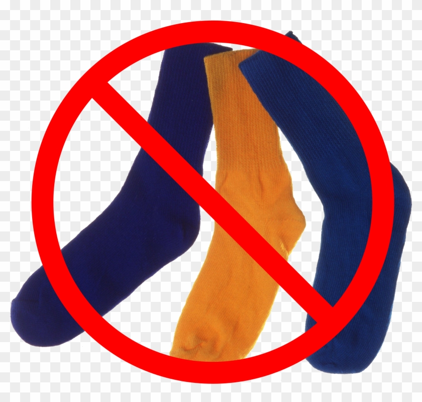 No Socks Clipart