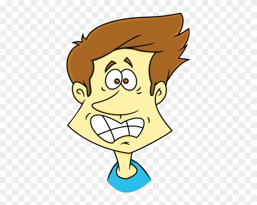 Computer Icons Woman Drawing - Scared Man Clipart - Png Download